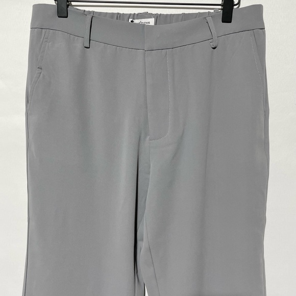 New Area Stars Flare Leg Elastic Waist Trousers Victoria Pant Grey Size Small - Picture 6 of 16